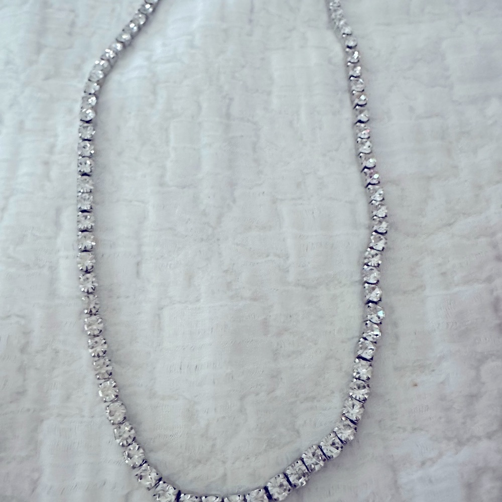 Louise Carter Monaco Tennis Necklace hypoallergenic